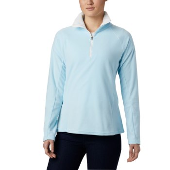 Columbia Glacial IV Half Zip Fleece, Sudaderas Azules Para Mujer | 943826-SBV